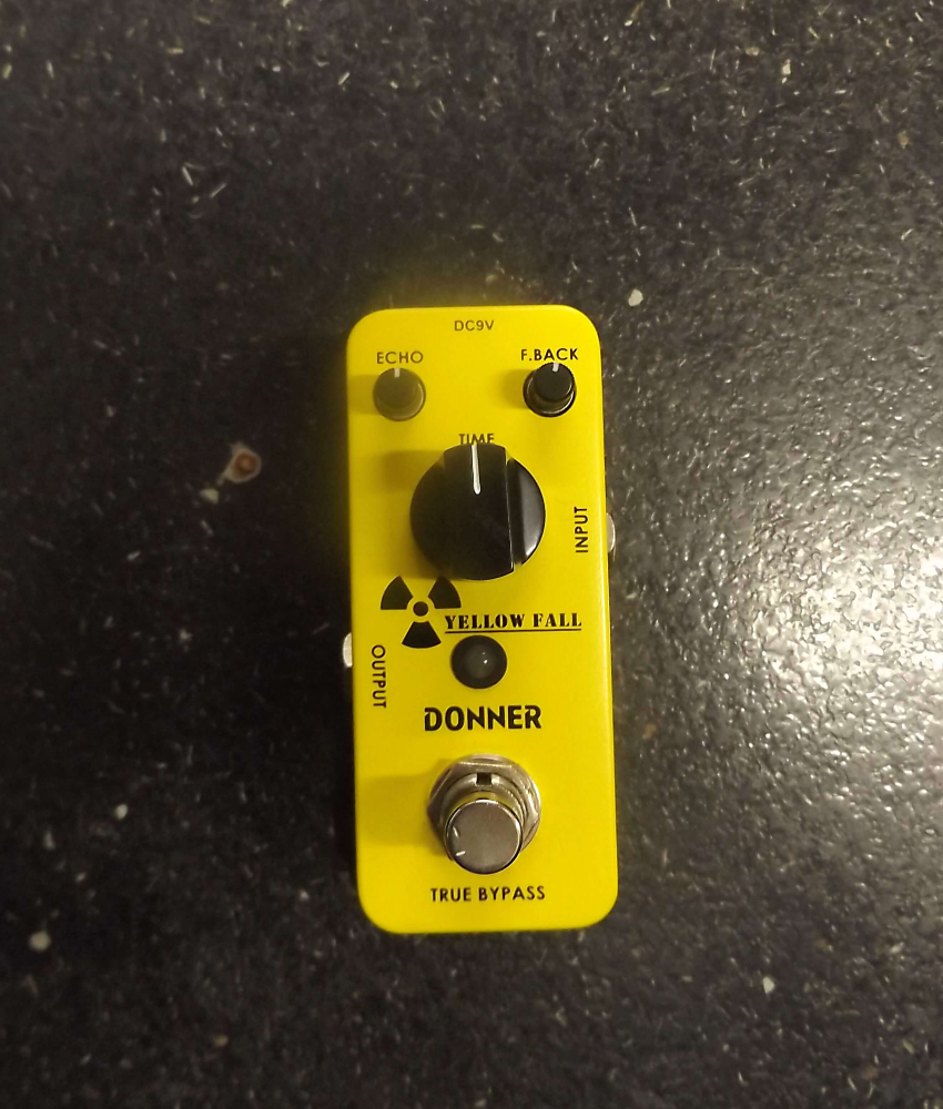 donner yellow fall pedal Donner Yellow Fall Delay (Pre-owned) – Muso Tech