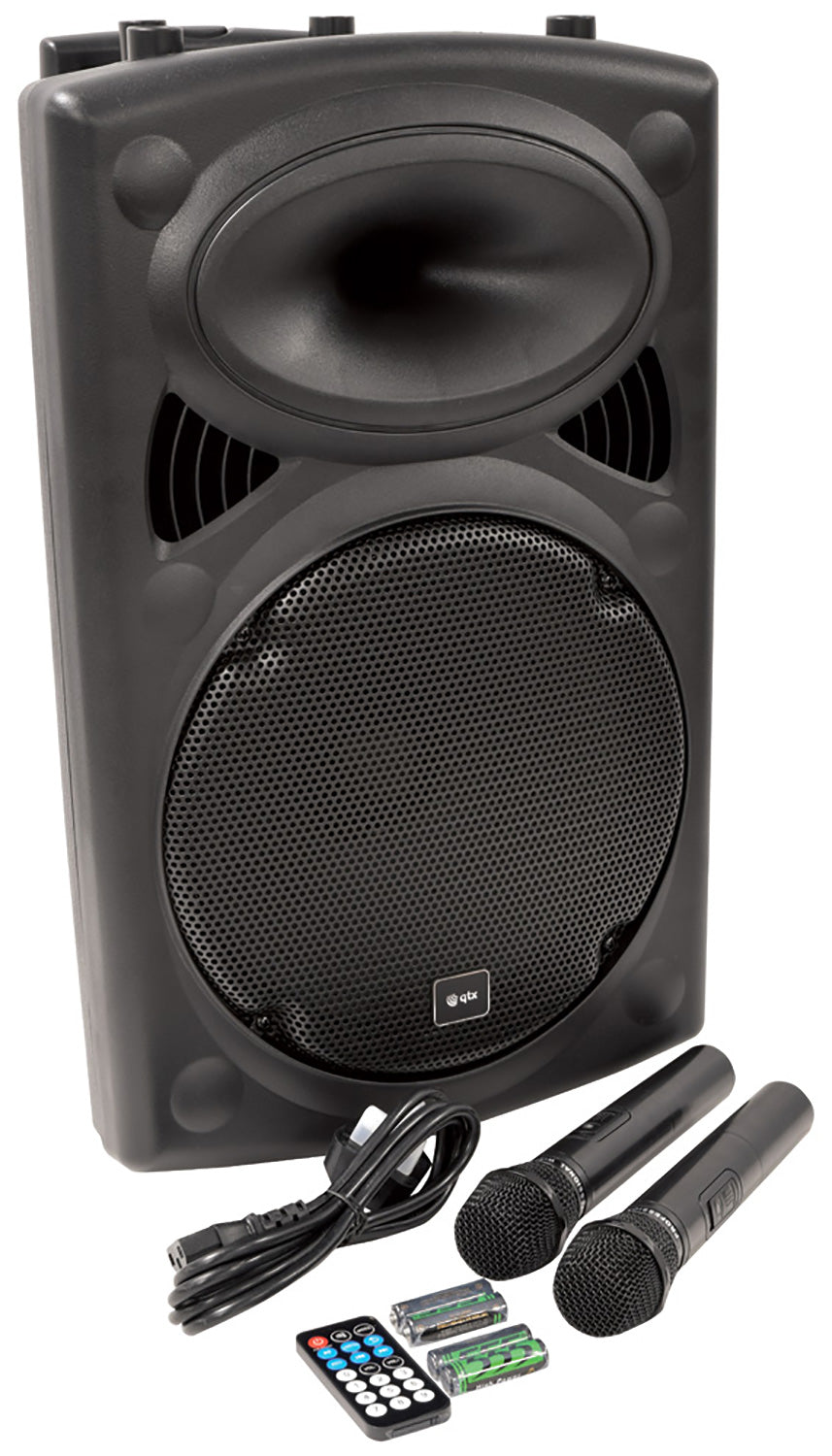 QR12PA Portable PA w/ 2 Wireless Mics