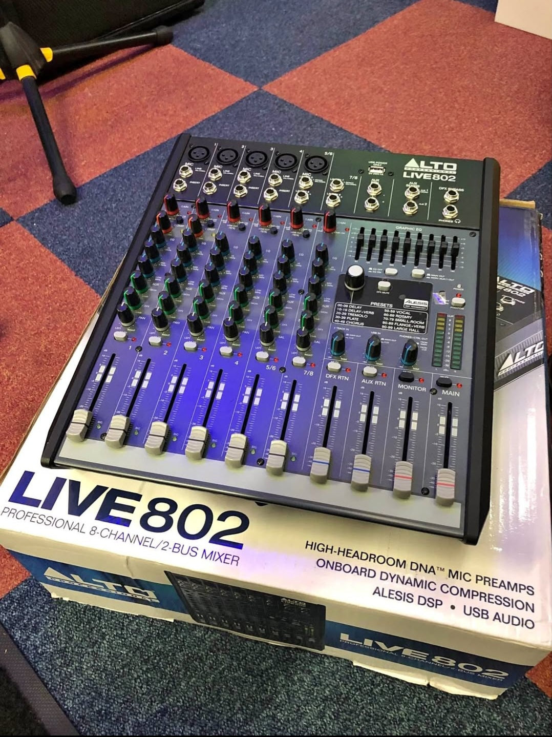 Alto Live 802 Mixing Desk (Pre-owned)