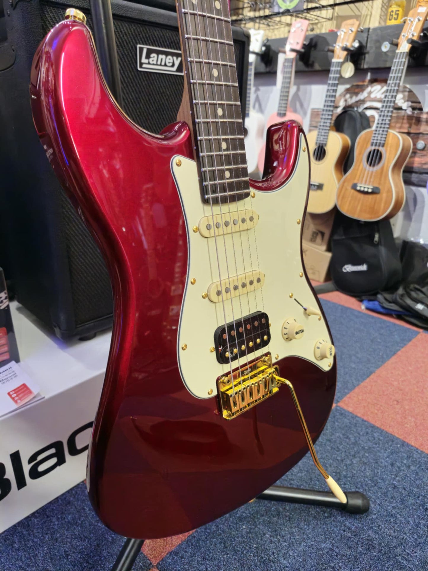 Jet JS480 Wine Red w/Leather Strap (Pre-owned)