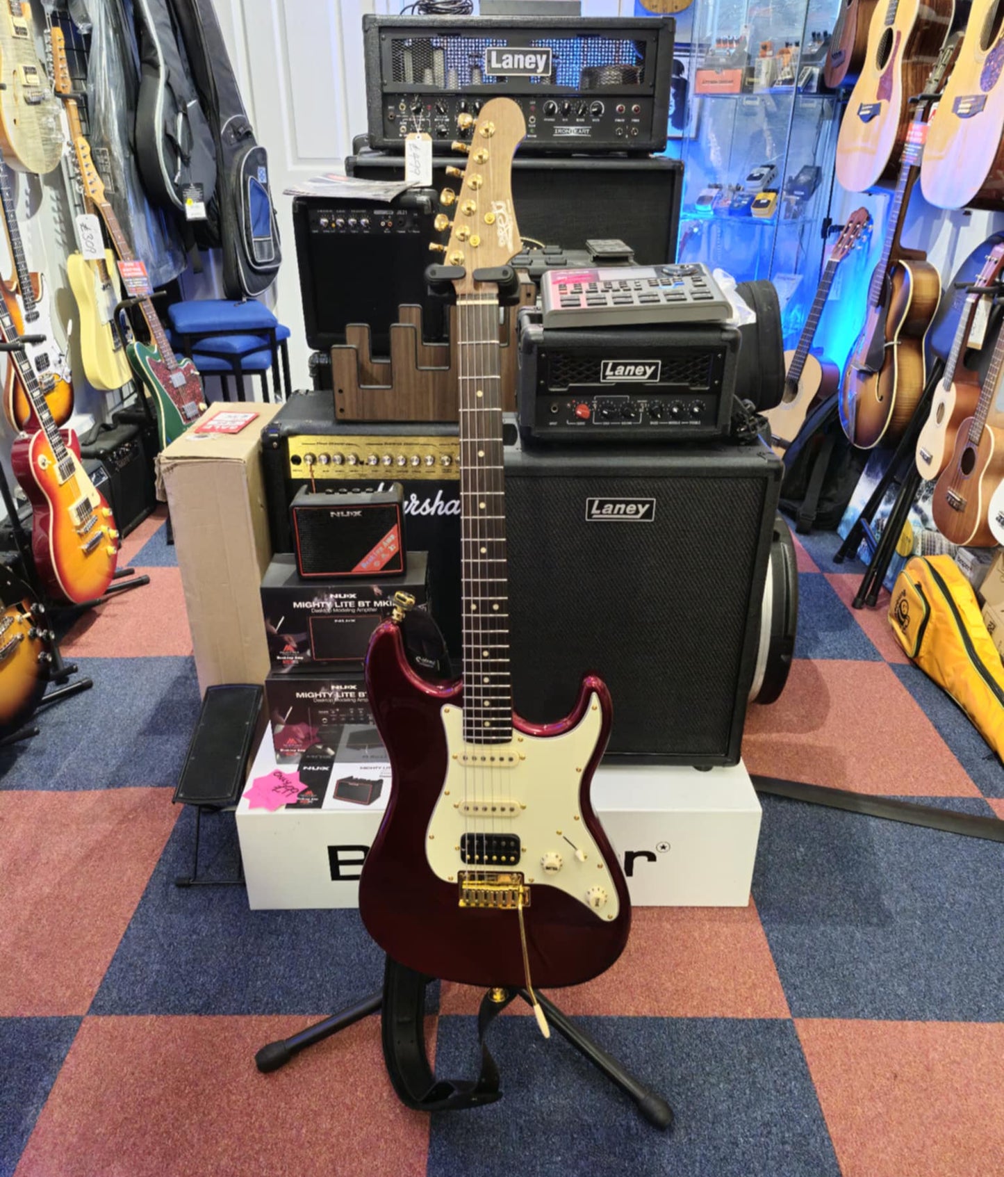 Jet JS480 Wine Red w/Leather Strap (Pre-owned)