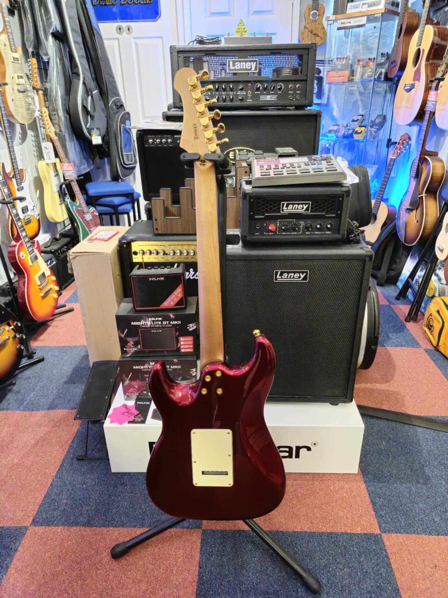 Jet JS480 Wine Red w/Leather Strap (Pre-owned)