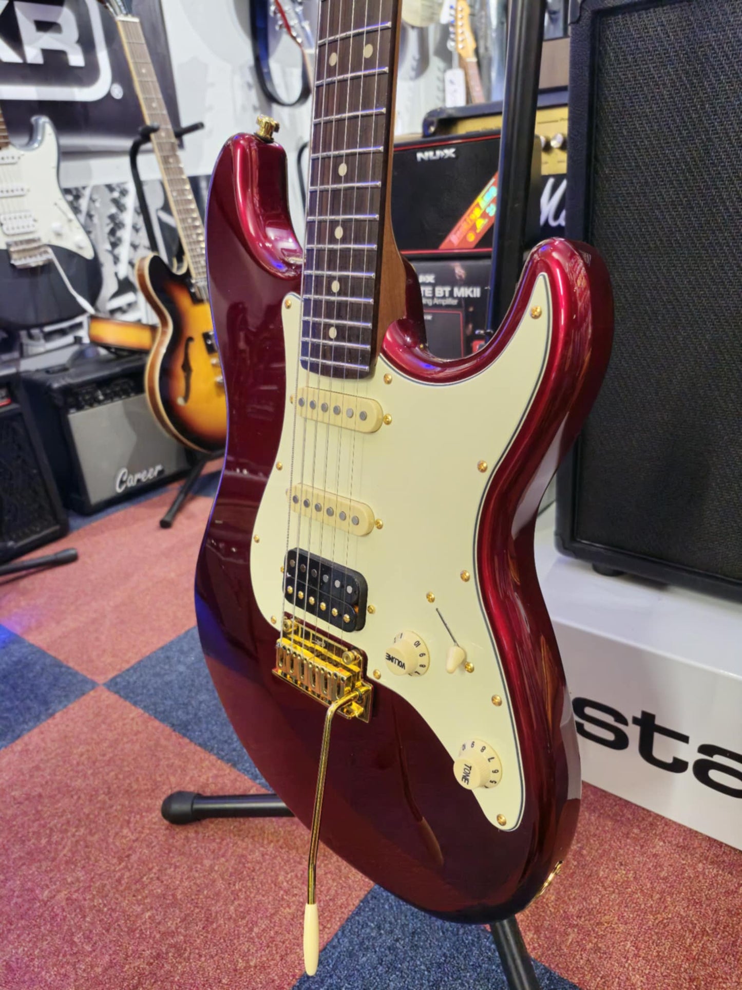 Jet JS480 Wine Red w/Leather Strap (Pre-owned)