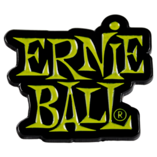 Ernie Ball Green Stacked Logo Enamel Bridge Pin