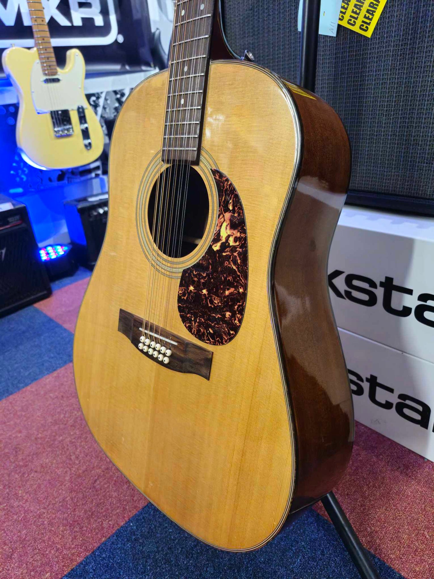 Epiphone PR-650 12 String Acoustic Guitar 1980s (Pre-owned)