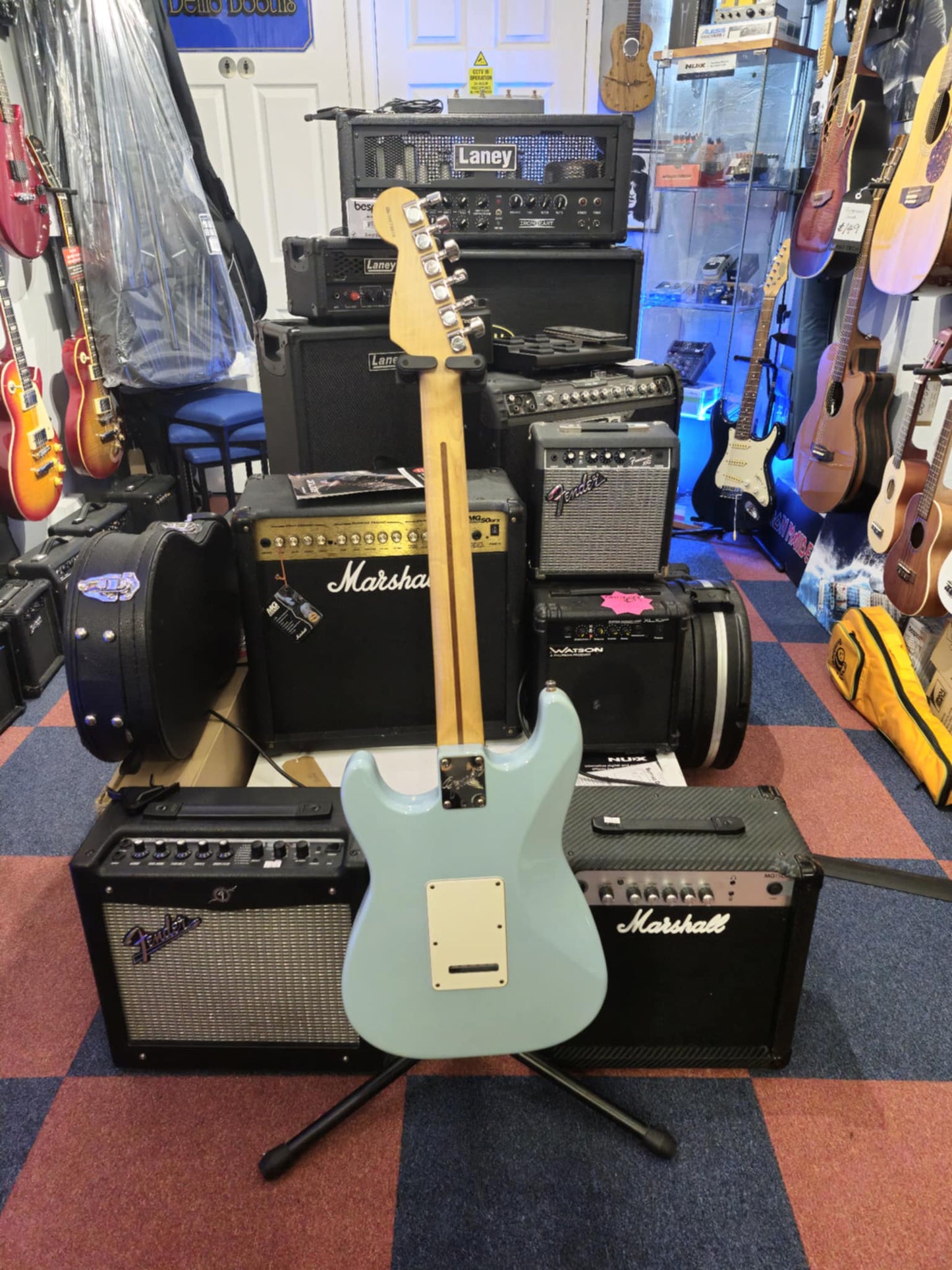 Fender American Standard Strat 1997 Sonic Blue (Pre-owned)