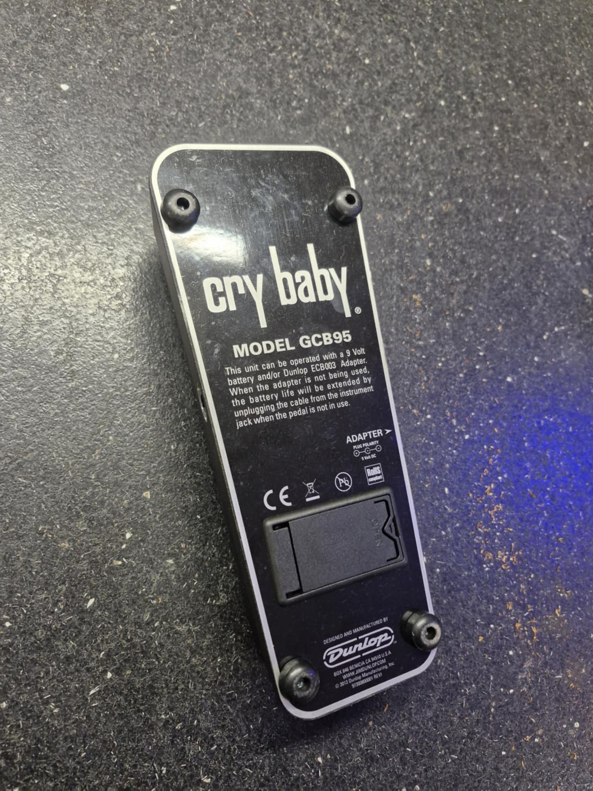 Dunlop GCB95 Crybaby Wah Pedal (Pre-owned)