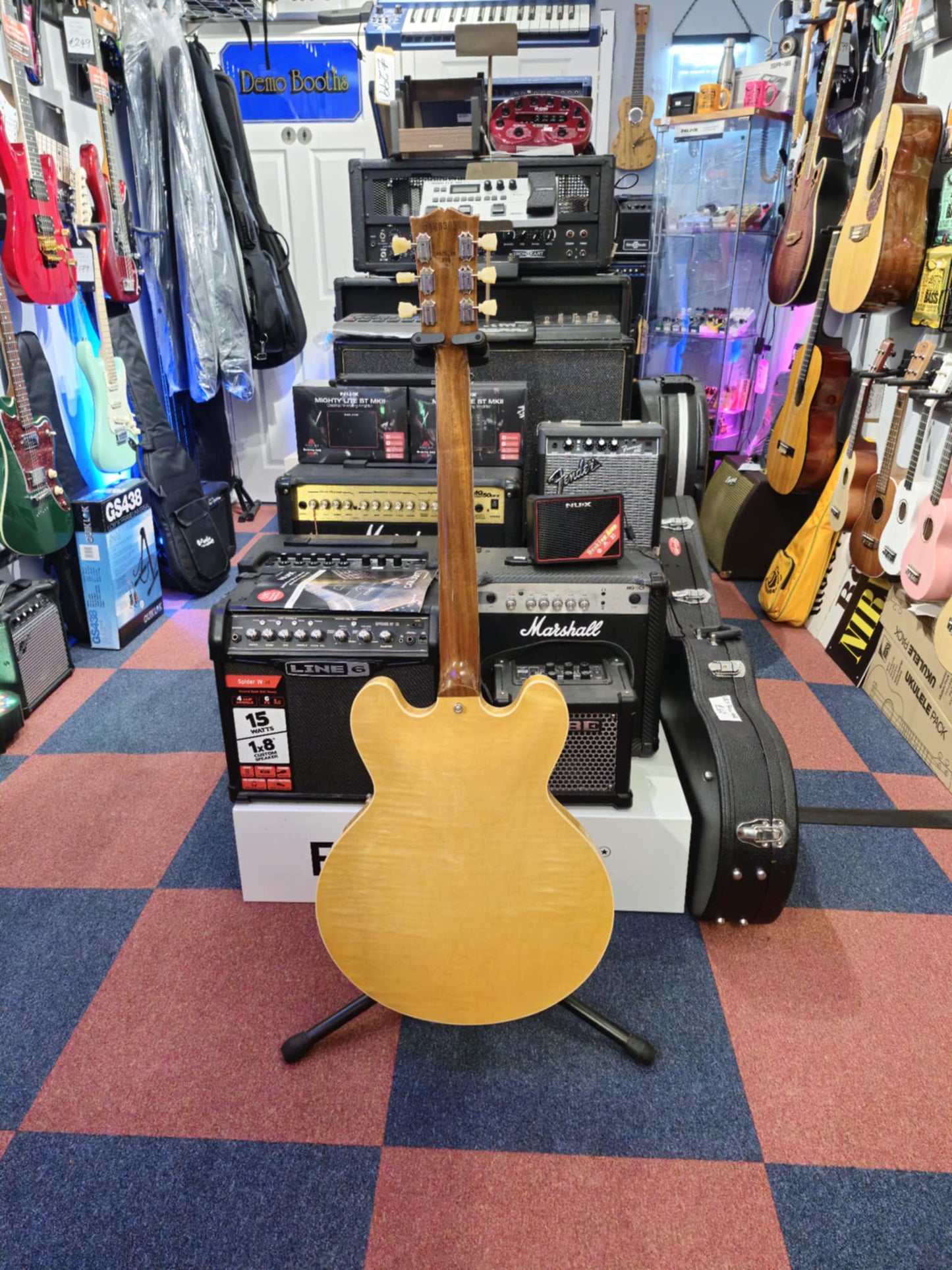 Gibson ES-335 Figured Antique Natural 2023 (Pre-owned)