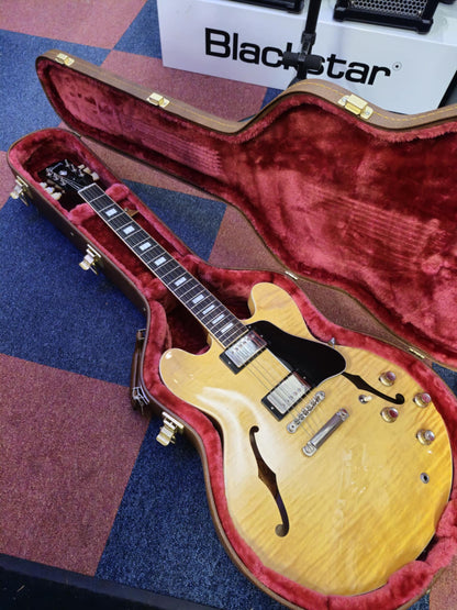 Gibson ES-335 Figured Antique Natural 2023 (Pre-owned)