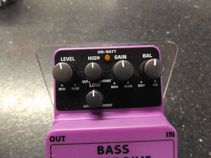 Behringer BOD400 Bass Overdrive Pedal (Pre-owned)