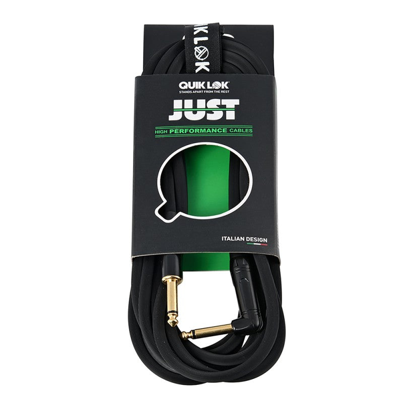 Just Mono Jack To Jack Straight To Right Angle 3M Instrument Cable