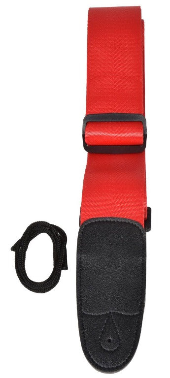 Nylon Red Guitar Strap