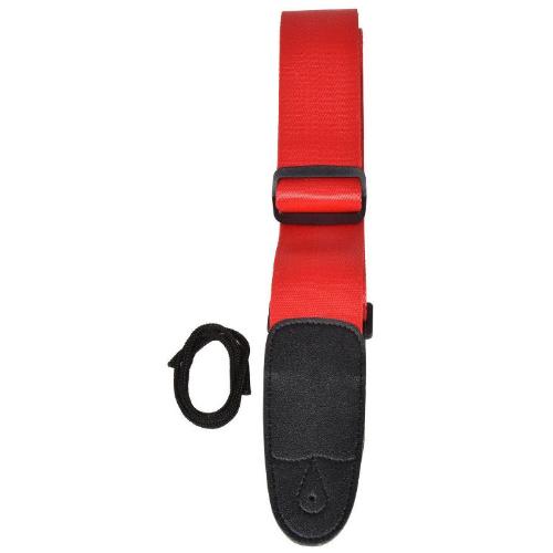 Nylon Red Guitar Strap