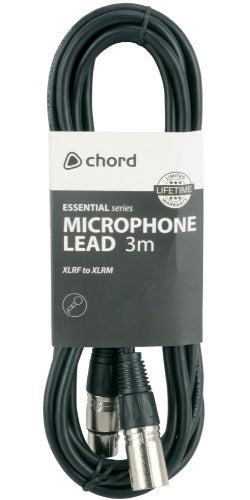 Chord Essential 3M XLR to XLR Cable