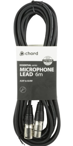 Chord 6M XLR to XLR Cable