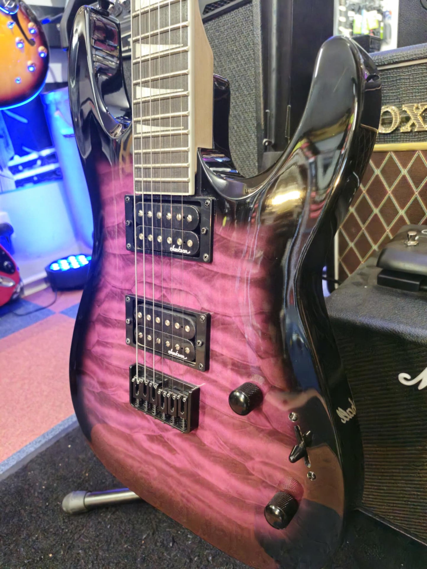 Jackson JS32Q DKA HT Trans Purple Quilt (Pre-owned)
