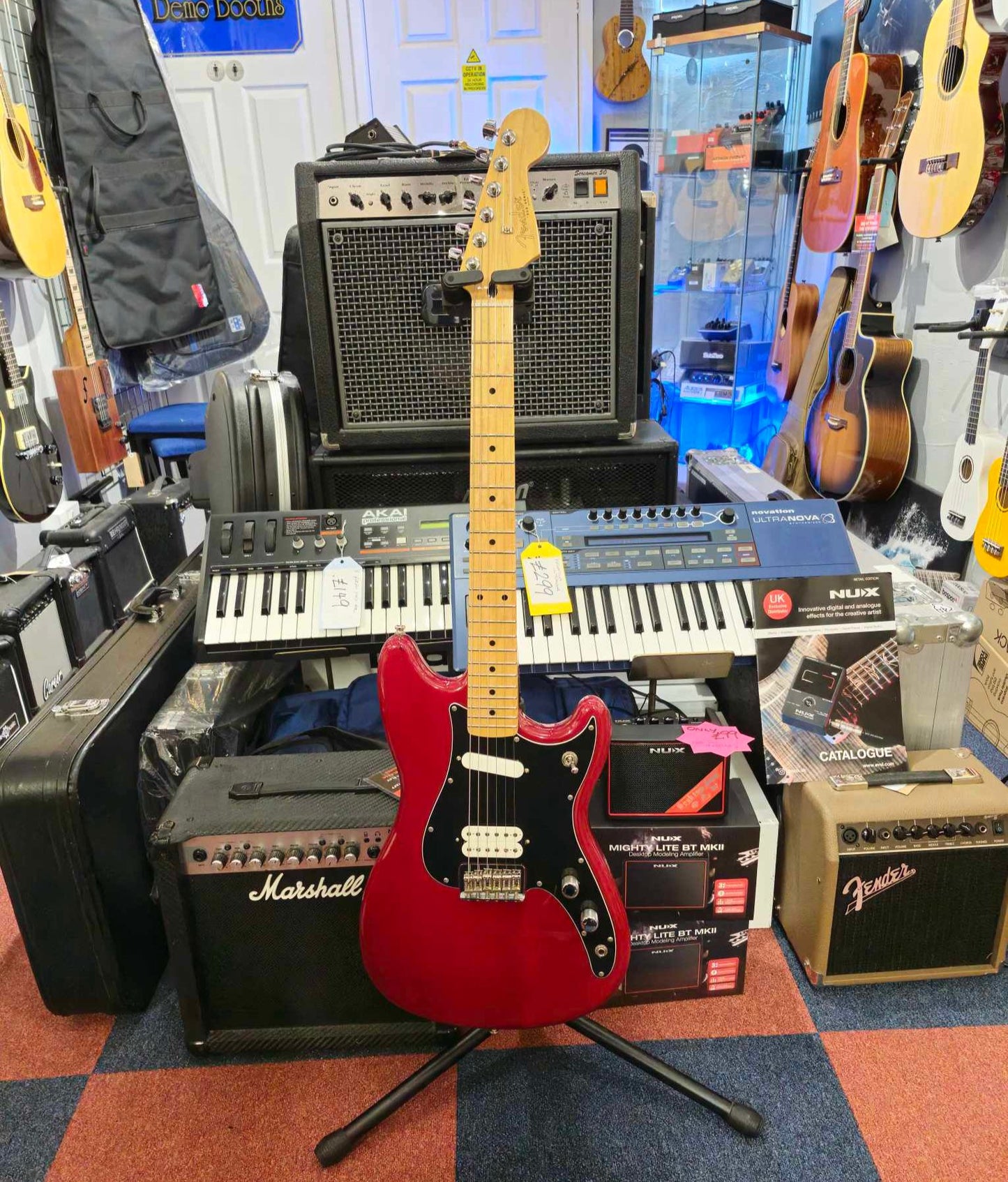 Fender Duo Sonic HS Crimson Red (Pre-owned)