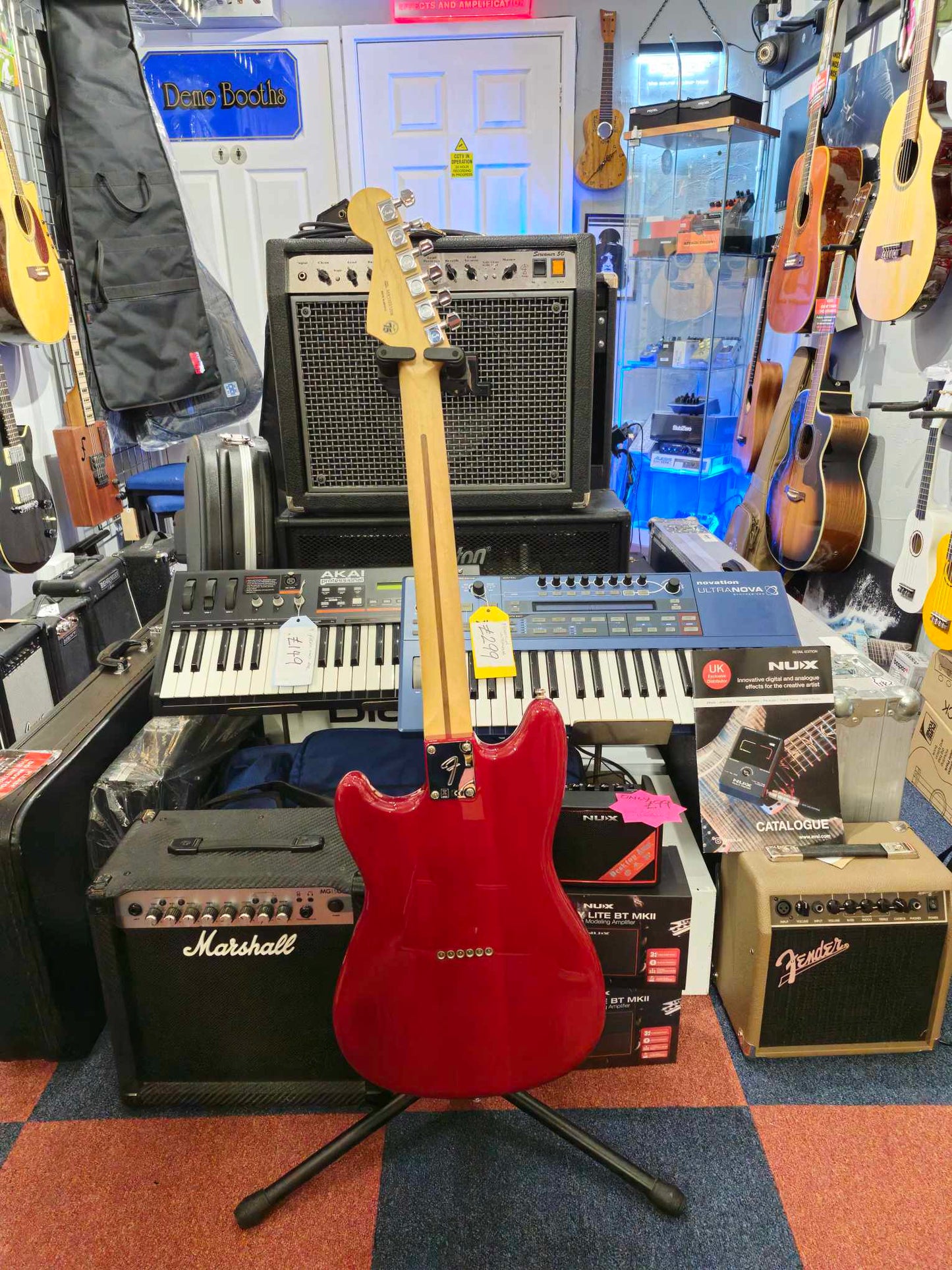 Fender Duo Sonic HS Crimson Red (Pre-owned)