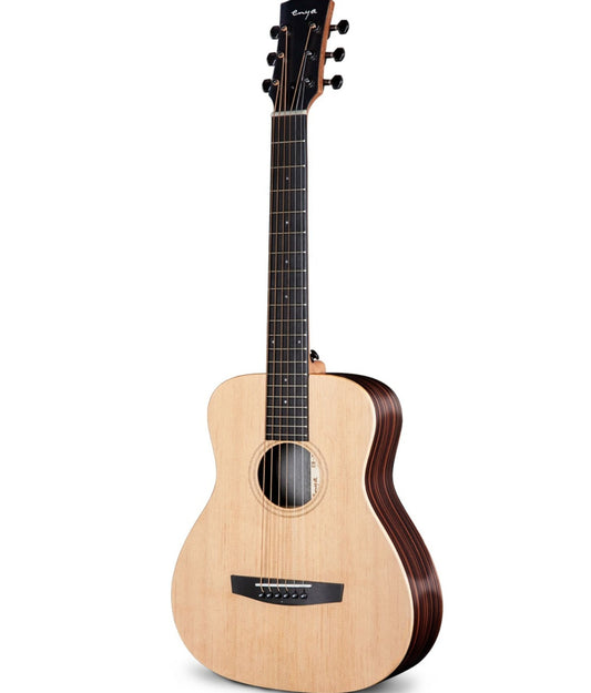 Enya EB-X1 Pro EQ Travel Size Transacoustic Guitar