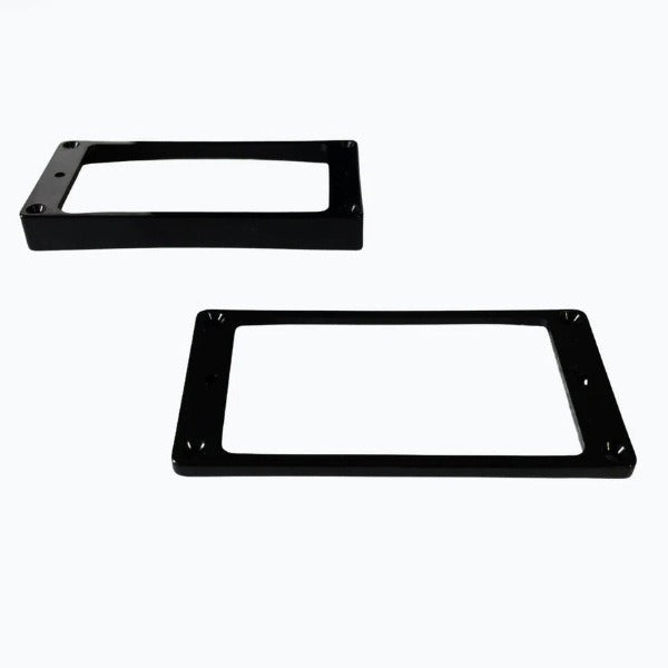 Pickup surrounds for Humbucker with curved bottom (set of 2) plastic