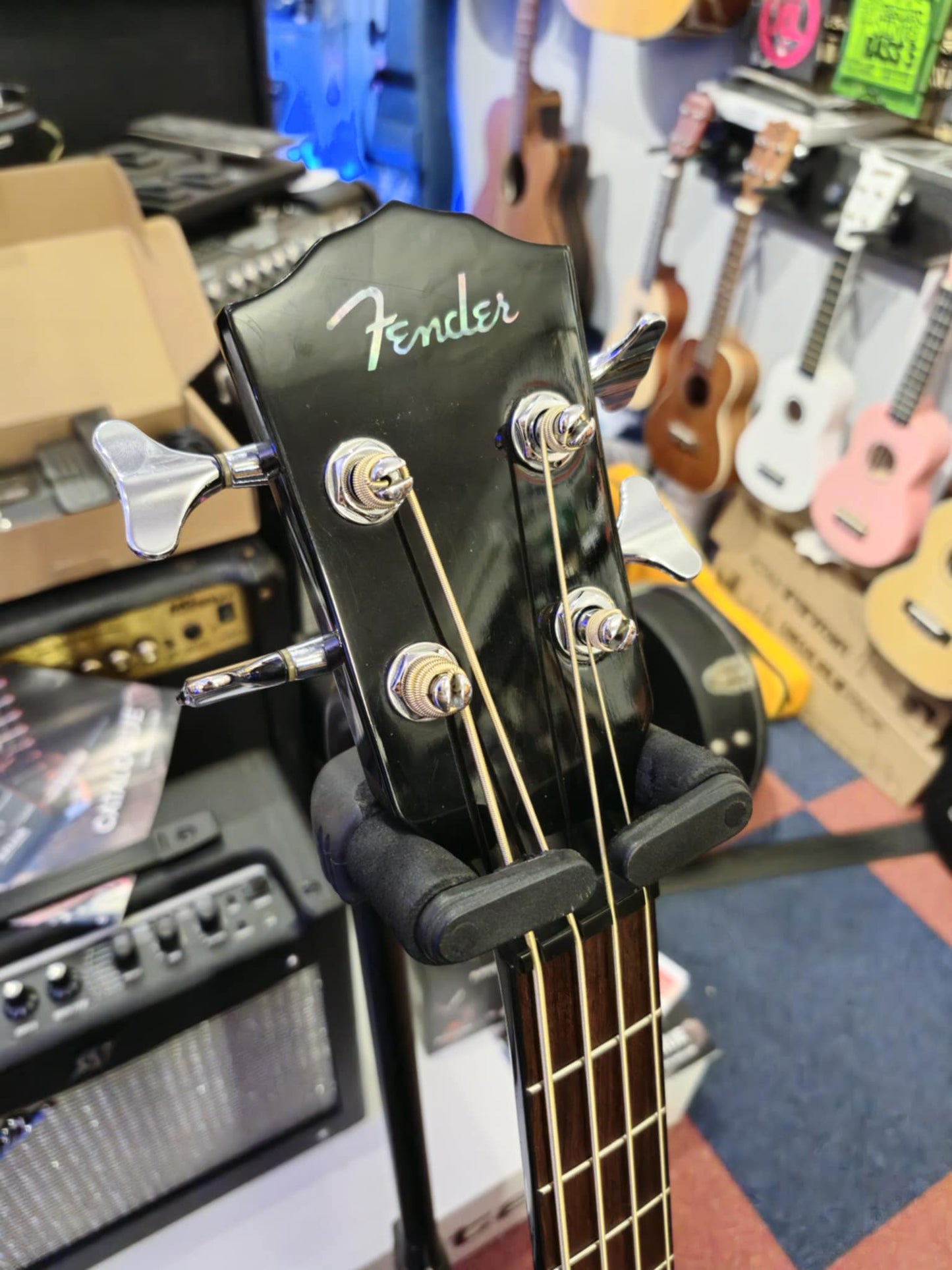 Fender BG29 Black Acoustic Bass (Pre-owned)