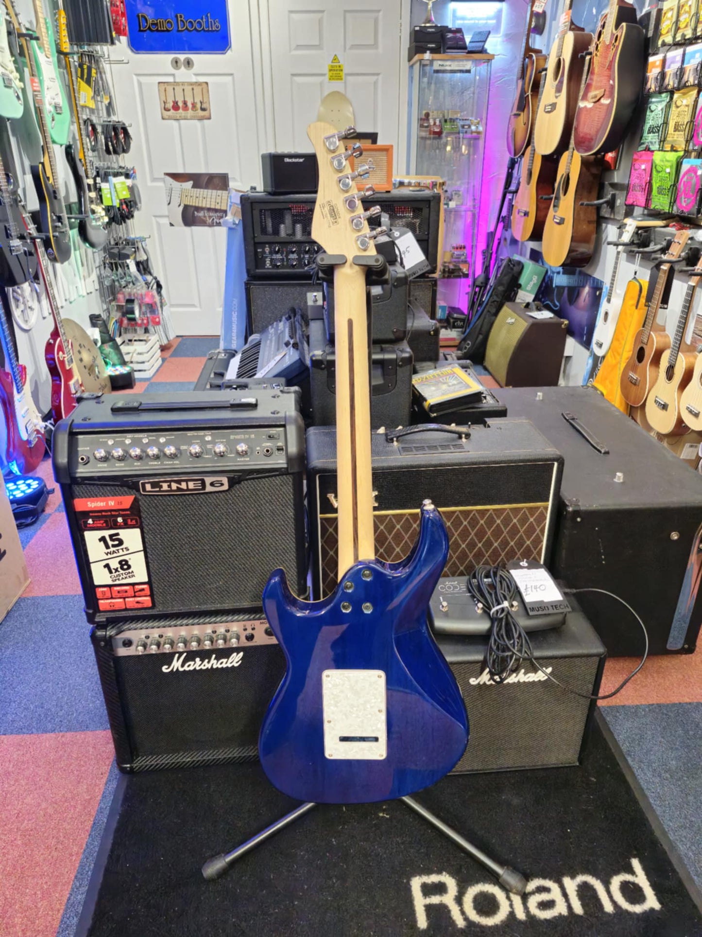 Cort G250DX Trans Blue (Pre-owned)