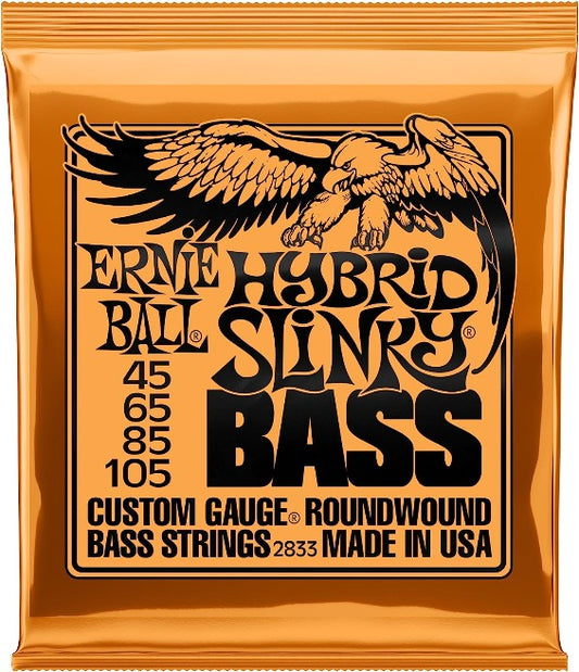 Ernie Ball Hybrid Slinky 4 String Bass Strings (.045 - .105)