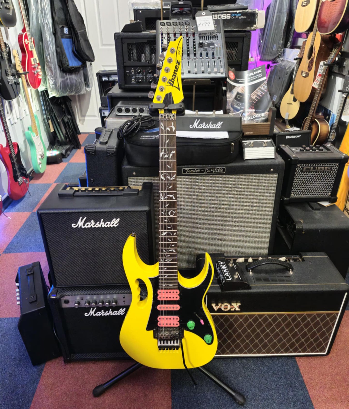 Ibanez Jem Jr. Yellow (Pre-owned)