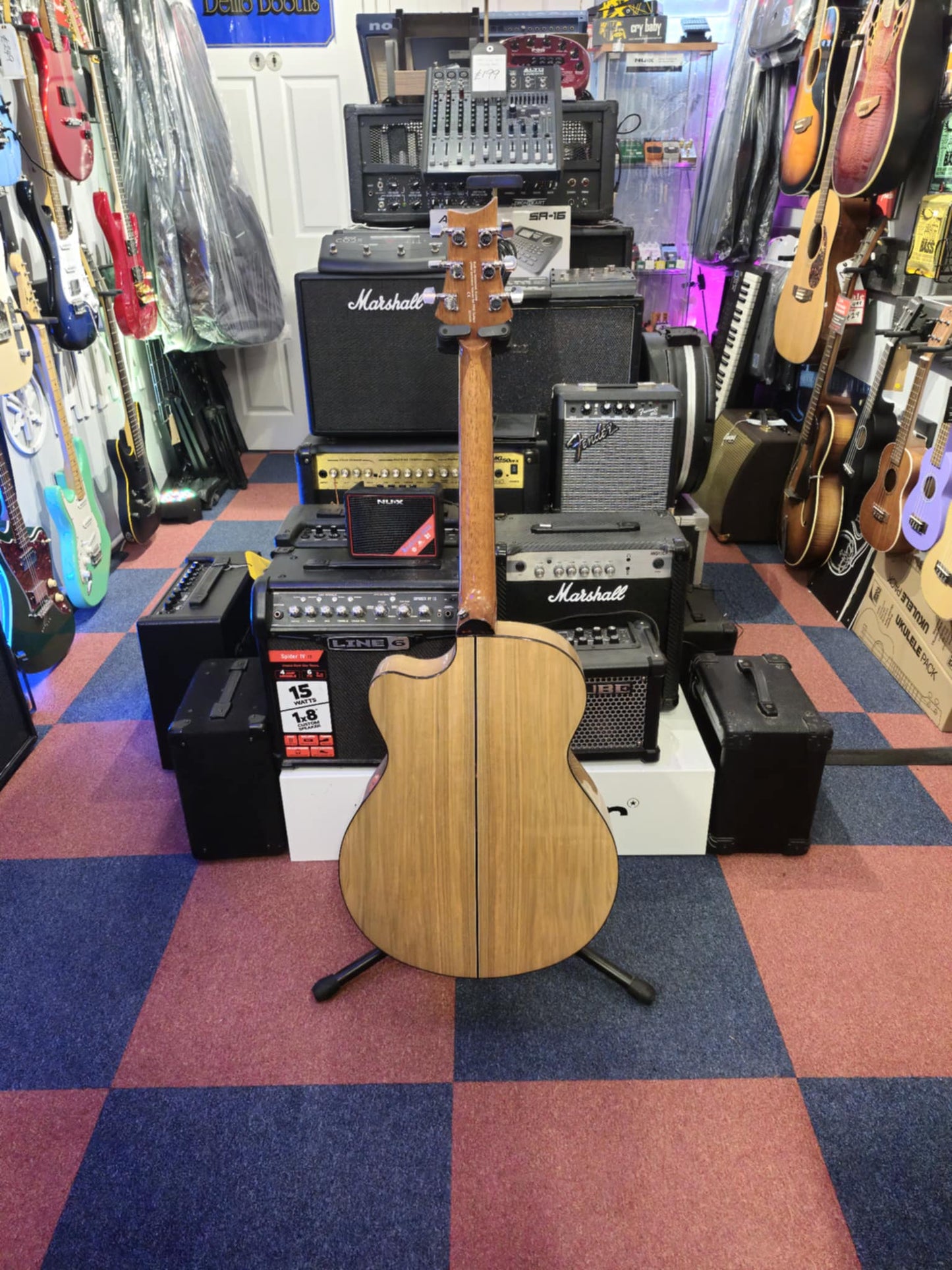 PRS SE A15AL Alex Lifeson Thinline w/ Hard case (Pre-owned)