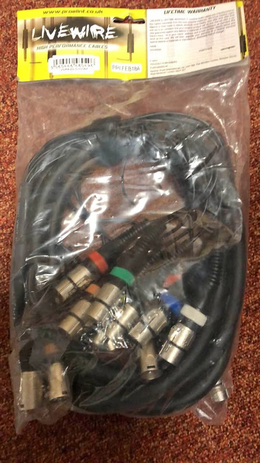 Live Wire 8 Channel Multi Core