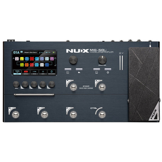 NUX MG-50Li Guitar Multi FX & Profiler Dark Blue