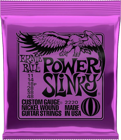 Ernie Ball Power Slinky 11-48 Electric Guitar Strings (.011 - .048)