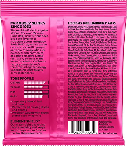 Ernie Ball Super Slinky 9-42 Electric Guitar Strings (.009 - .042)