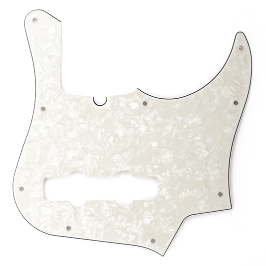 Fender Pickguard American DLX Jazz Bass 9-Hole White Pearl