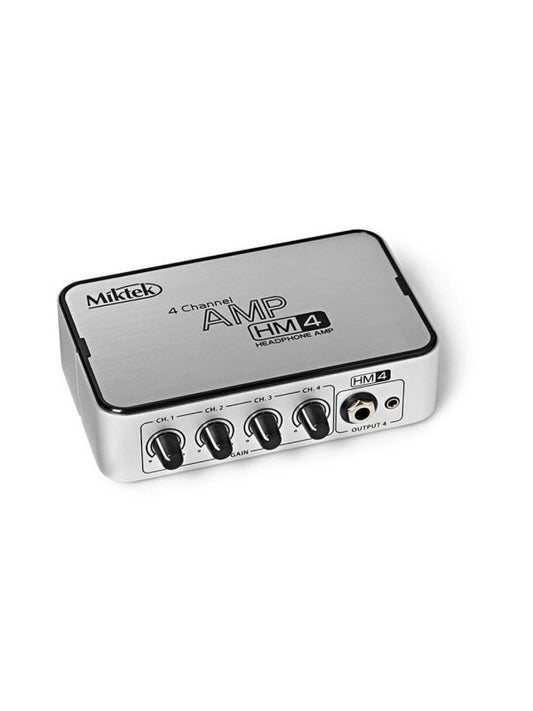 Miktek HM4 Four Channel Personal Monitor Headphone Amp