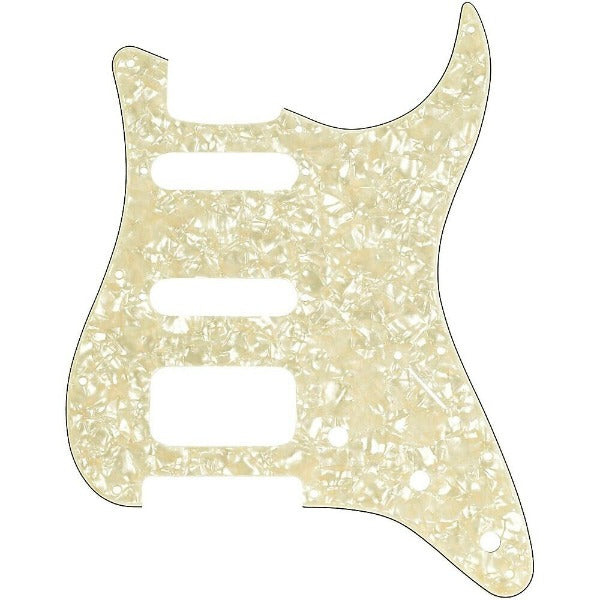 Fender H/S/S Aged White Pearl 11 Hole Mount Stratocaster Pickguard