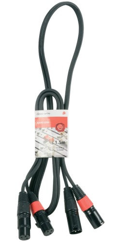 Chord Classic 2 XLR Male - 2 XLR Female Cable